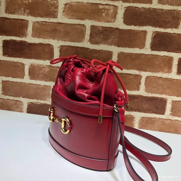 First bag ru Horsebit 1955 bucket bag GUCCI 0710